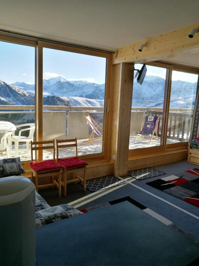 Appartement D'Une Chambre A La Plagne Aime 2000 A 10 M Des Pistes Avec Vue Sur La Ville Et Terrasse Amenagee Macot-la-Plagne Εξωτερικό φωτογραφία