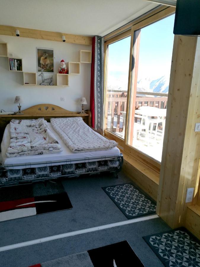 Appartement D'Une Chambre A La Plagne Aime 2000 A 10 M Des Pistes Avec Vue Sur La Ville Et Terrasse Amenagee Macot-la-Plagne Εξωτερικό φωτογραφία